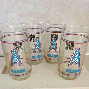 Vintage Houston Oilers NFL Cups